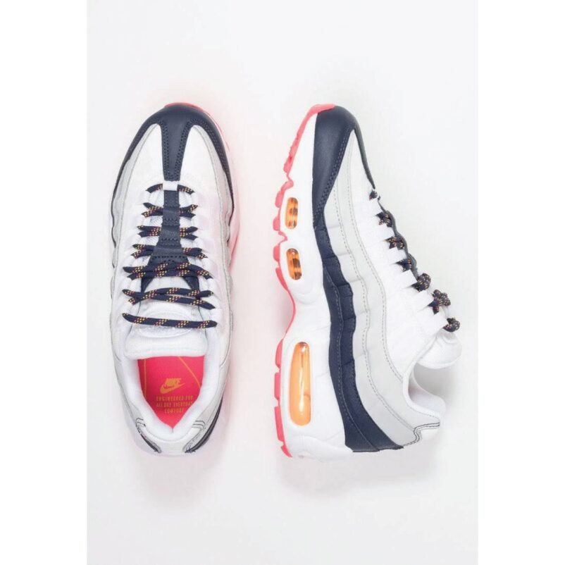 Air Max 95 WMN Midnight Navy Laser Orange - Image 3