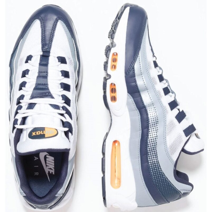 Air Max 95 Midnight Navy Laser Orange - Image 2