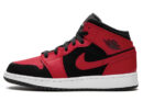 Air Jordan 1 Mid Reverse Bred Men's